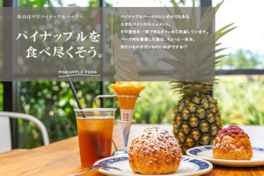 ナゴパイナップルパーク カフェ アイキャッチ画像